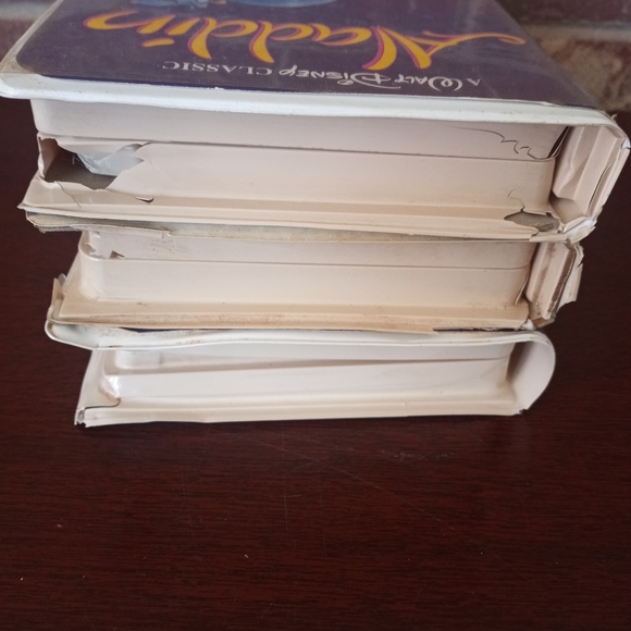 Disney Black Diamond VHS Bundle: Aladdin, The Little Mermaid, Beauty & the Beast - Picture 6 of 11